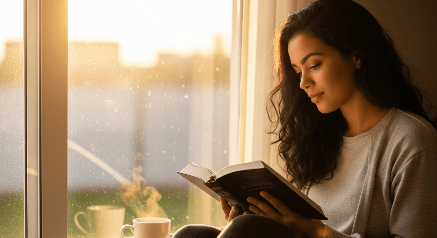 Momento de leitura bíblica